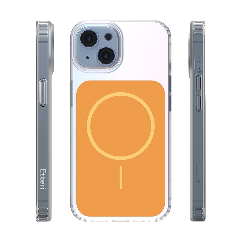 Etteri Hidden Pearl case for iPhone 14 6,1" orange - Billede 2
