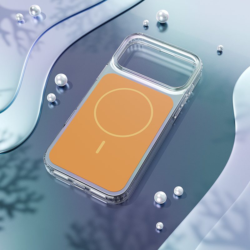 Etteri Hidden Pearl case for iPhone 17 Pro Max / 18 Pro Max 6,9" orange - Billede 4
