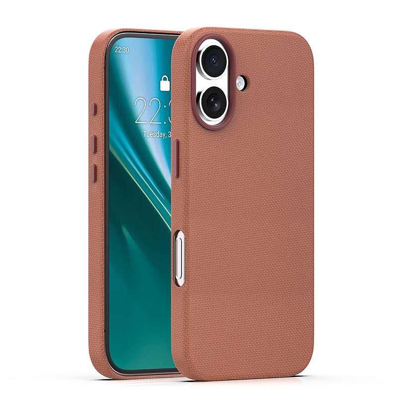 Etteri Elegant Mag case for iPhone 16 6,1" brown