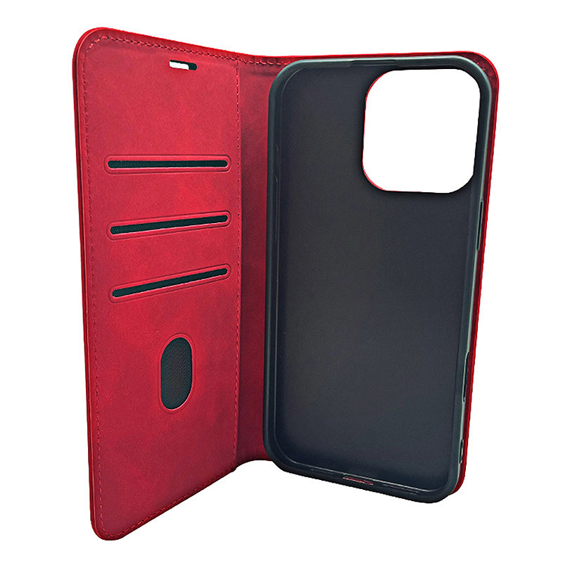 Smart Suede case for Samsung Galaxy S26 red - Billede 3