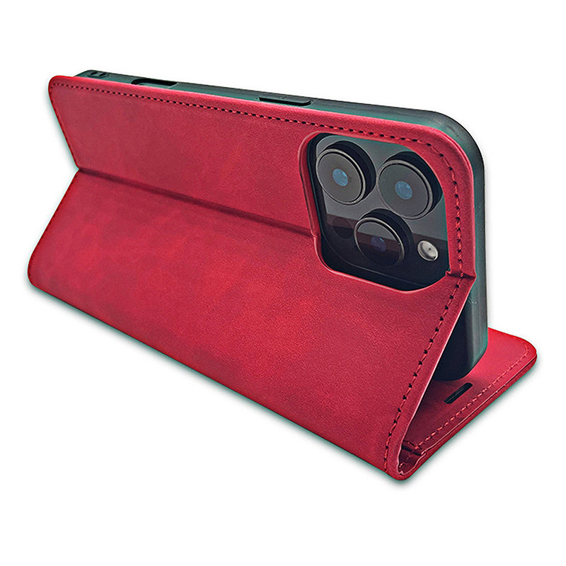 Smart Suede case for Samsung Galaxy S26 red - Billede 4
