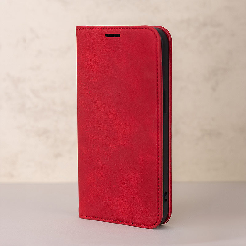 Smart Suede case for Samsung Galaxy S26 red - Billede 5