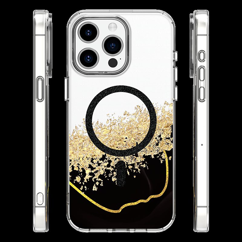 Epoxy Mag case for iPhone 15 Pro 6,1" black - Billede 2