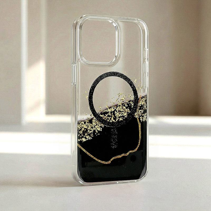 Epoxy Mag case for Samsung Galaxy S25 FE black - Billede 4