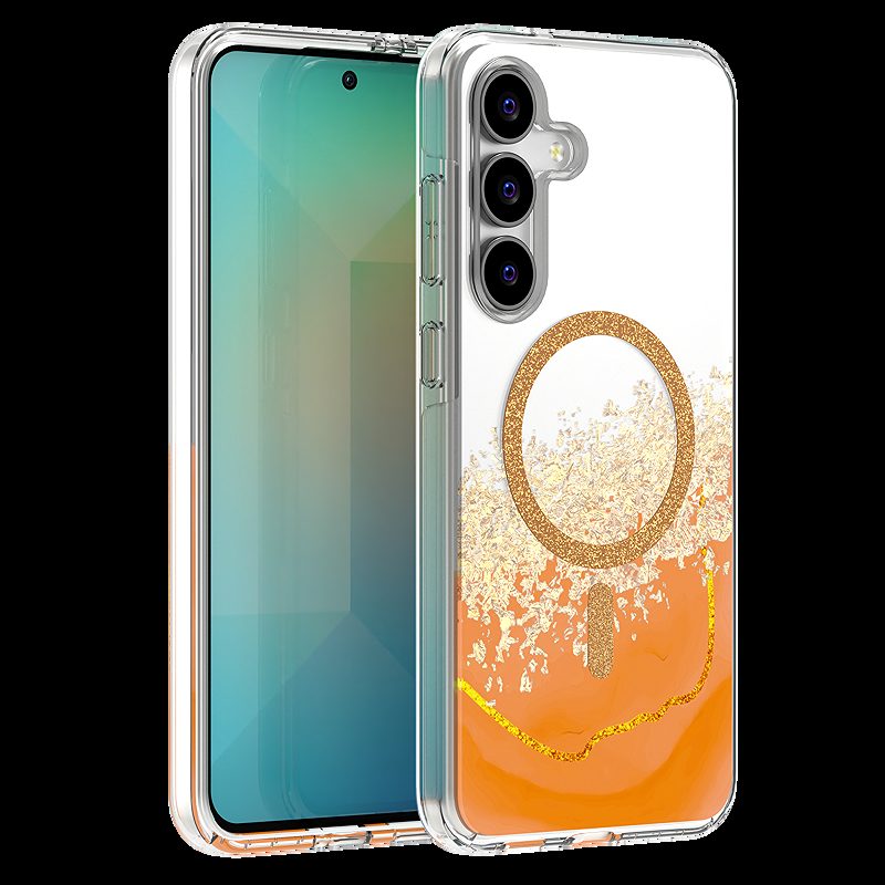 Epoxy Mag case for Samsung Galaxy S25 FE orange