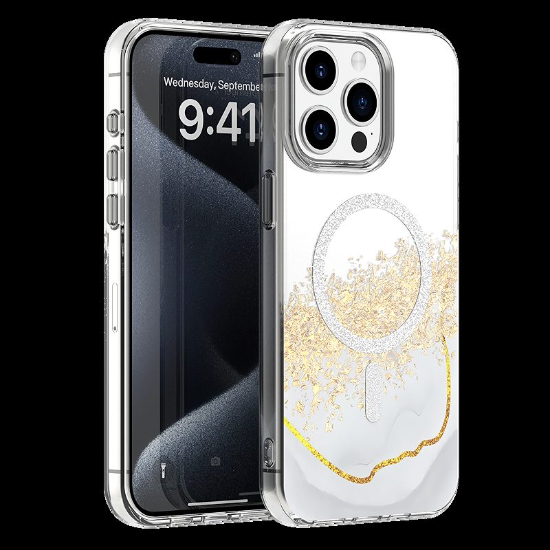 Epoxy Mag case for iPhone 14 Pro 6,1" white