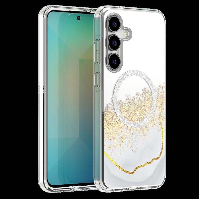 Epoxy Mag case for Samsung Galaxy S25 FE white