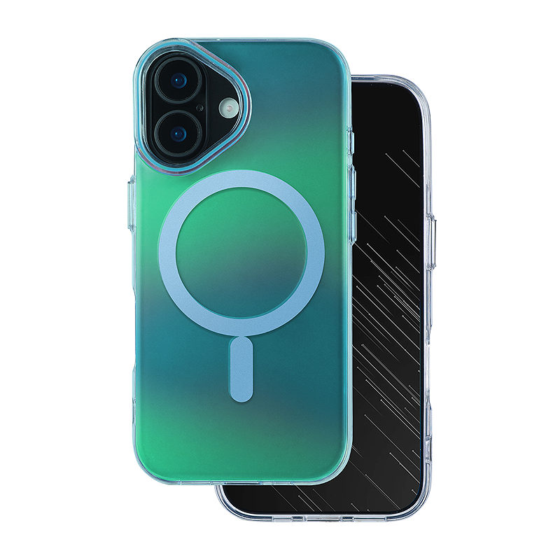 Tecto Shield Aurora case for iPhone 17 6,3" blue - Billede 2