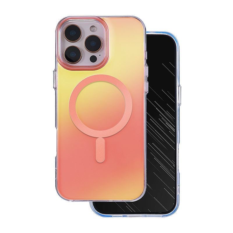 Tecto Shield Aurora case for iPhone 15 Pro Max 6,7" pink - Billede 2