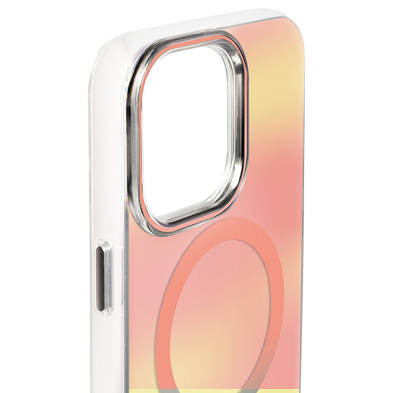 Tecto Shield Aurora case for iPhone 15 Pro Max 6,7" pink - Billede 5