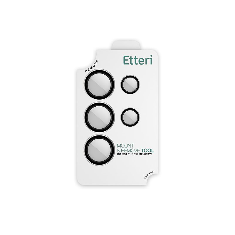 Etteri camera lens protector for Samsung Galaxy S26 Ultra black - Billede 5