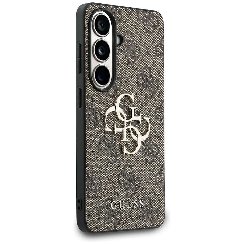 Guess case 4G Big Metal Logo for Samsung Galaxy S26 brown - Billede 4