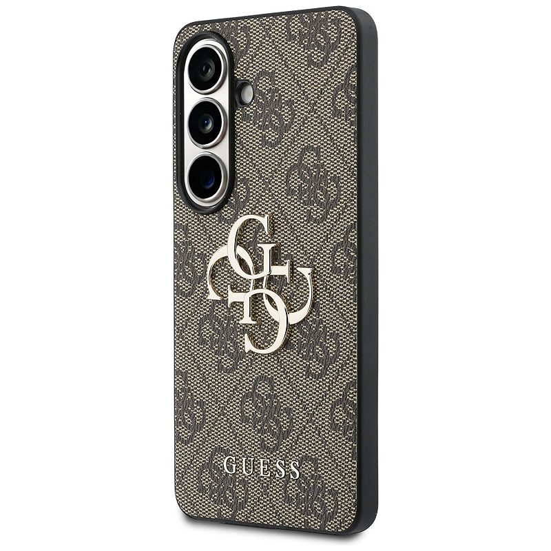 Guess case 4G Big Metal Logo for Samsung Galaxy S26 Plus brown - Billede 2