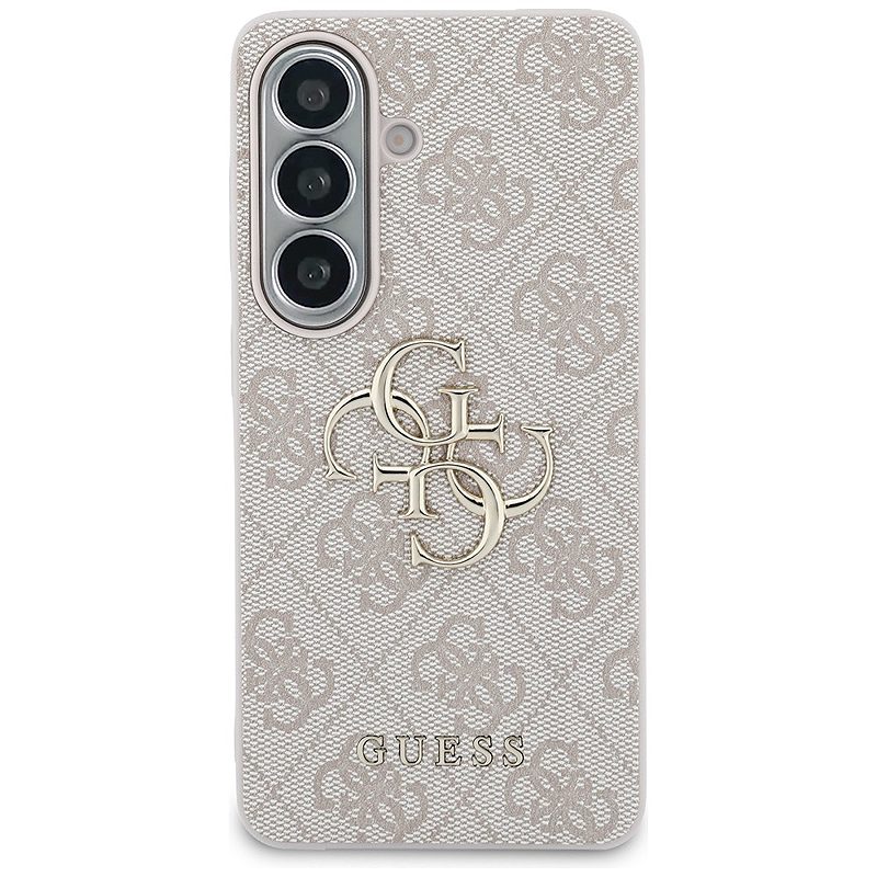 Guess case 4G Big Metal Logo for Samsung Galaxy S26 Plus pink - Billede 3
