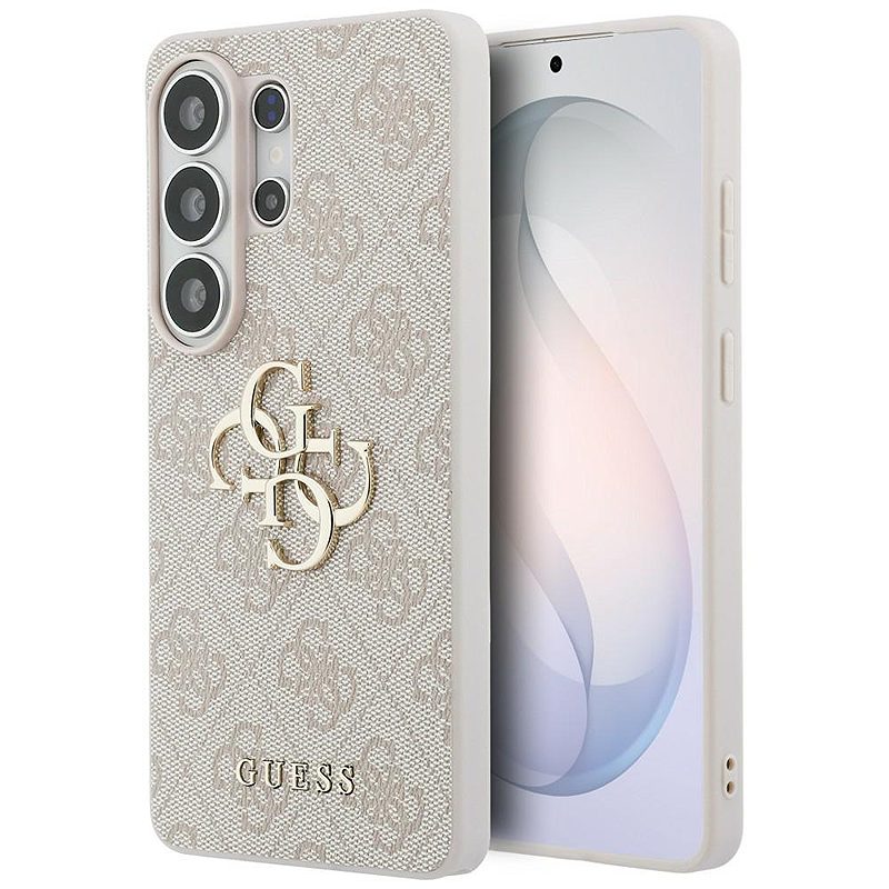 Guess case 4G Big Metal Logo for Samsung Galaxy S26 Ultra pink