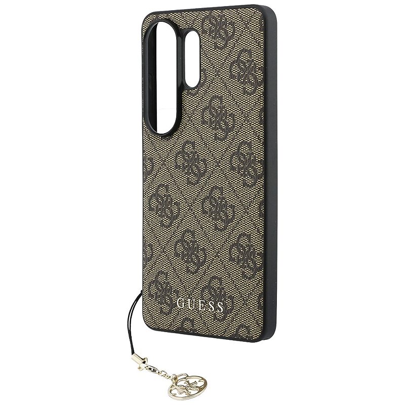 Guess case 4G Classic Logo Charm MagSafe for Samsung Galaxy S26 Ultra brown - Billede 5