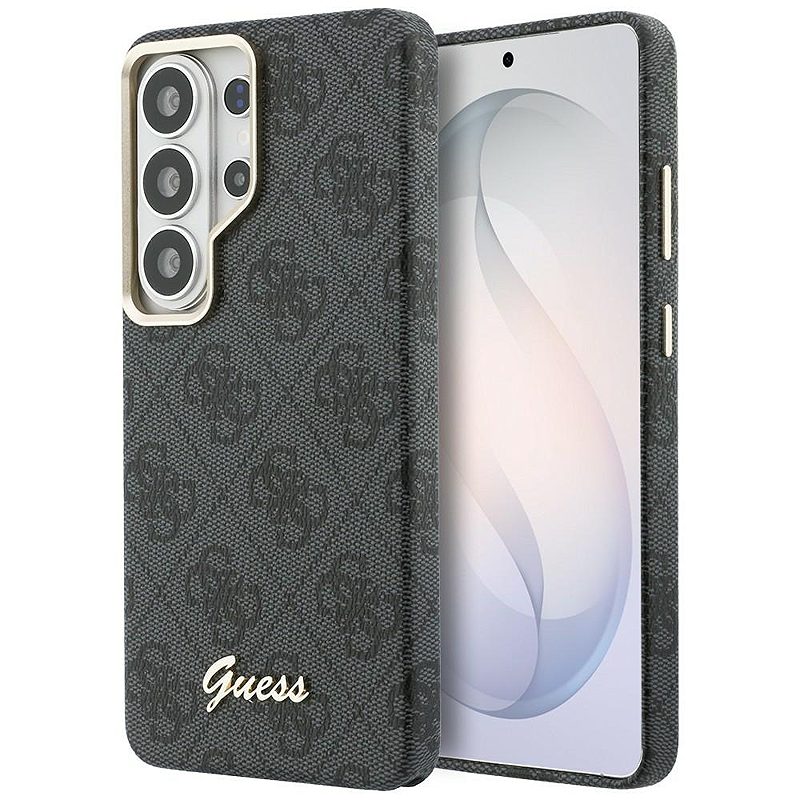 Guess case 4G Script MagSafe for Samsung Galaxy S26 Ultra black