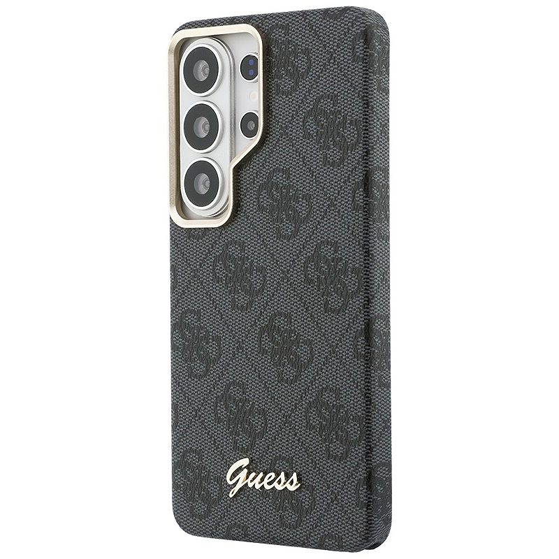 Guess case 4G Script MagSafe for Samsung Galaxy S26 Ultra black - Billede 2