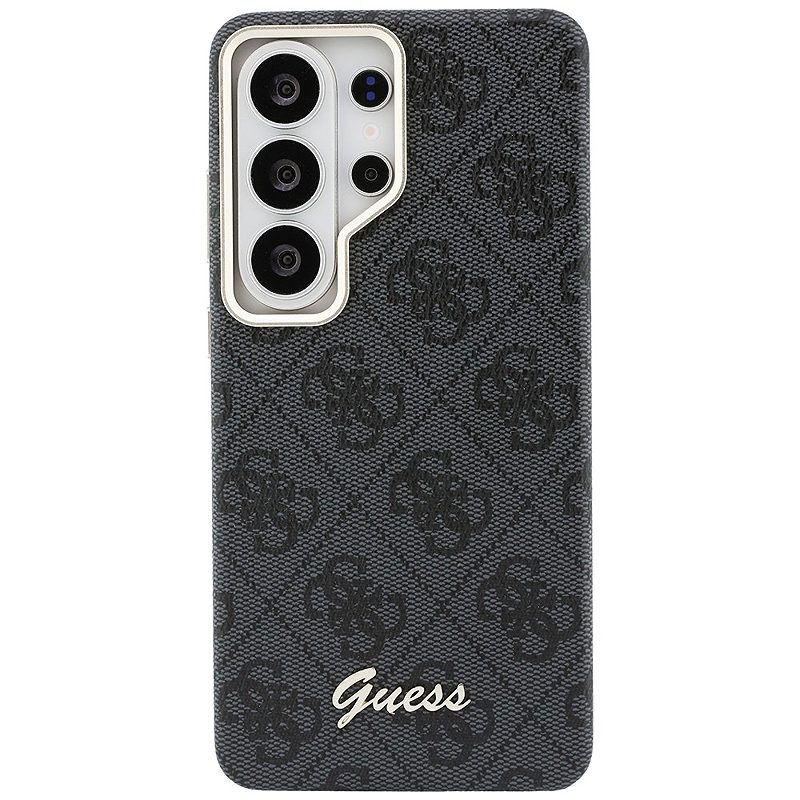 Guess case 4G Script MagSafe for Samsung Galaxy S26 Ultra black - Billede 3