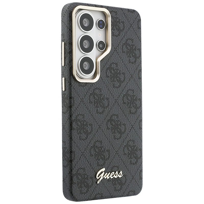 Guess case 4G Script MagSafe for Samsung Galaxy S26 Ultra black - Billede 4