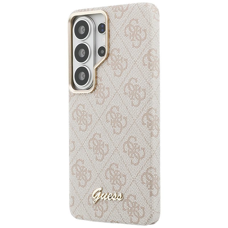 Guess case 4G Script MagSafe for Samsung Galaxy S26 Ultra pink - Billede 2