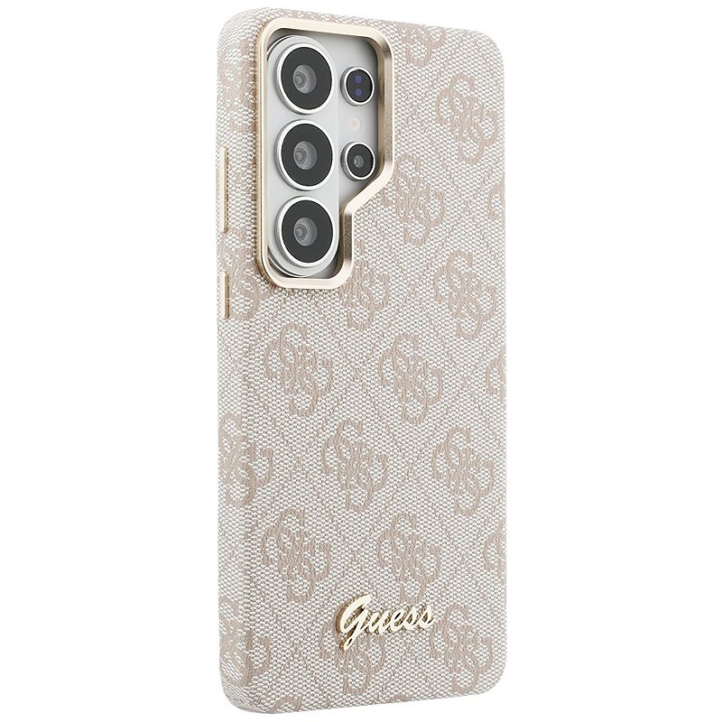 Guess case 4G Script MagSafe for Samsung Galaxy S26 Ultra pink - Billede 4