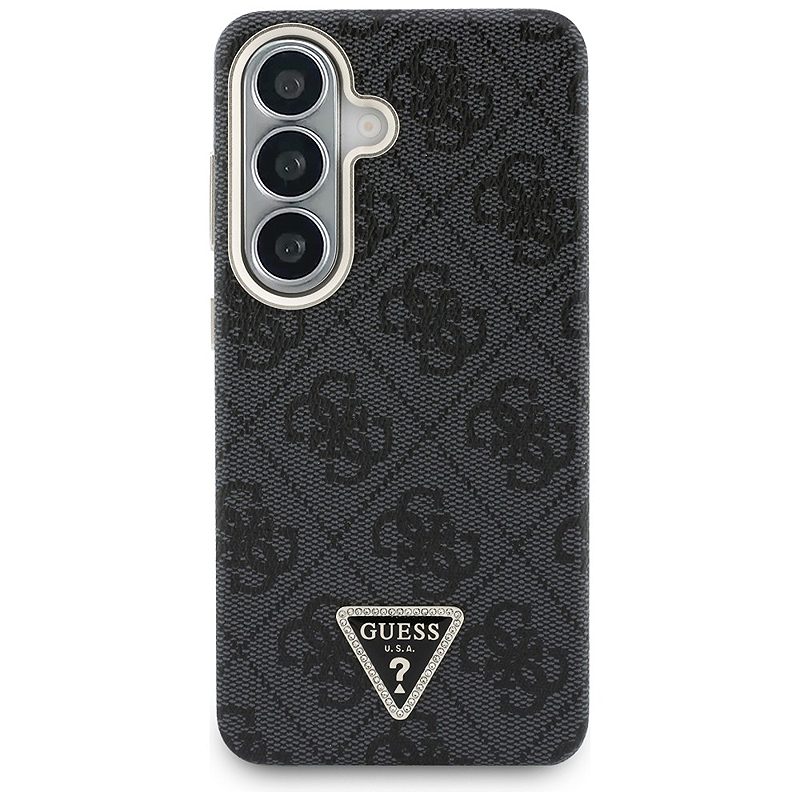 Guess case 4G Triangle Logo MagSafe for Samsung Galaxy S26 black - Billede 3