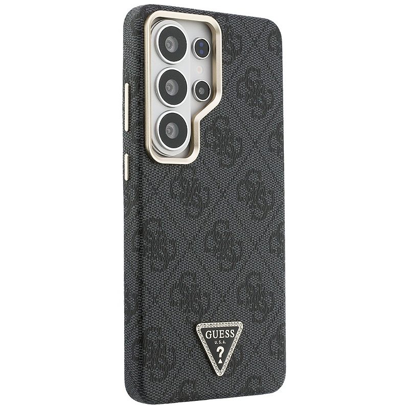 Guess case 4G Triangle Logo MagSafe for Samsung Galaxy S26 Ultra black - Billede 4