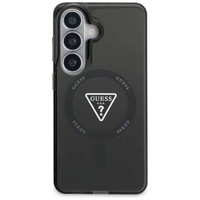 Guess case IML Gradient Triangle MagSafe for Samsung Galaxy S26 black - Billede 3