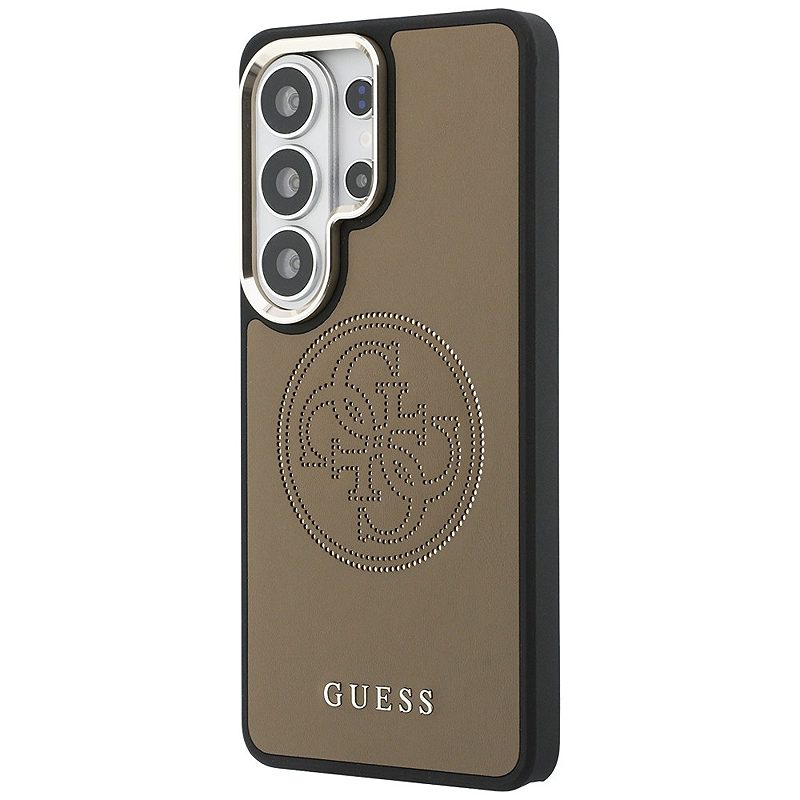 Guess case Perforated Logo MagSafe for Samsung Galaxy S26 Ultra brown - Billede 2