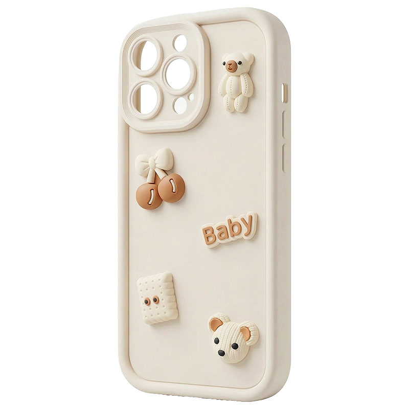 Ultra Trendy 3D case for Samsung Galaxy S26 Ultra bear - Billede 3