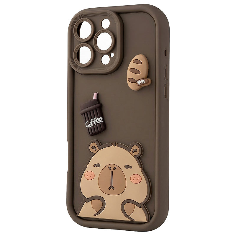 Ultra Trendy 3D case for Samsung Galaxy S26 Plus capybara - Billede 3