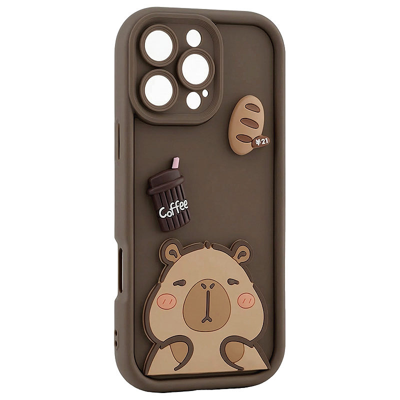 Ultra Trendy 3D case for Samsung Galaxy S26 Plus capybara - Billede 4