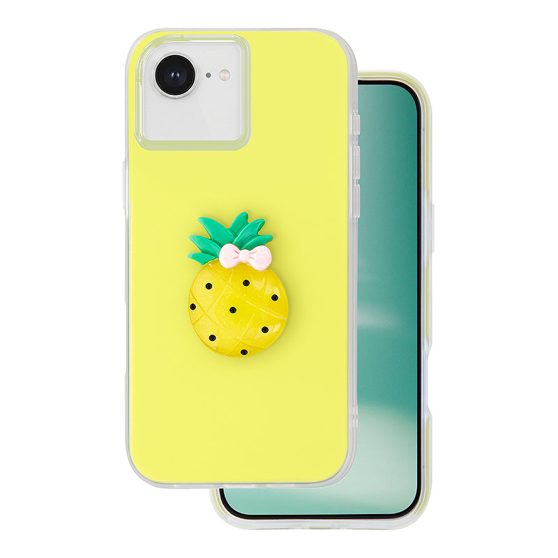 Fruit 2in1 case for iPhone 16e / 17e yellow