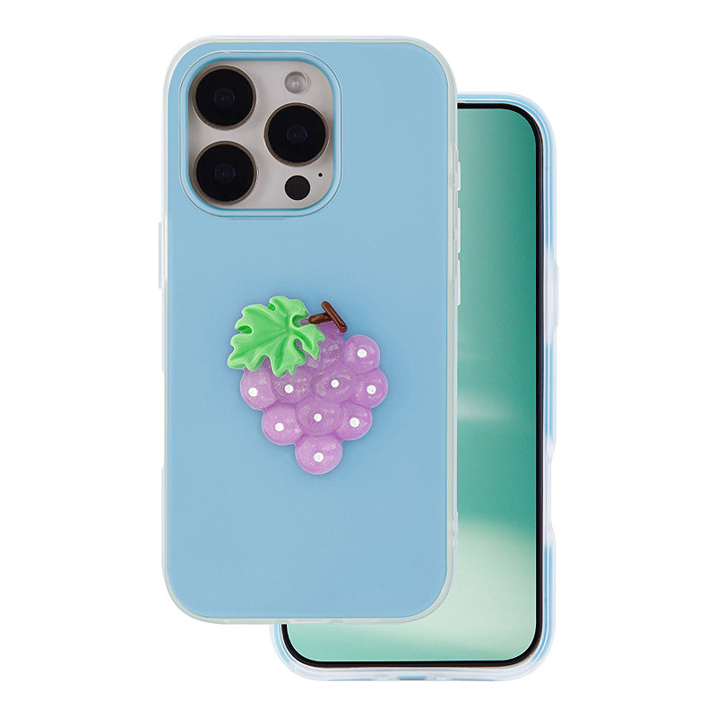 Fruit 2in1 case for iPhone 16 Pro 6,3" blue