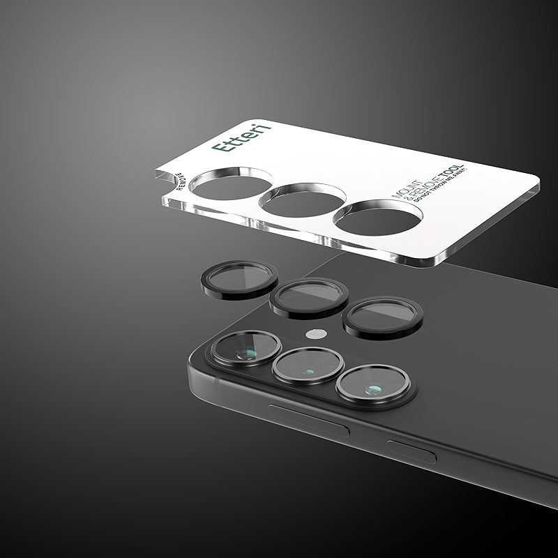 Etteri camera lens protector for Samsung Galaxy S26 black - Billede 3