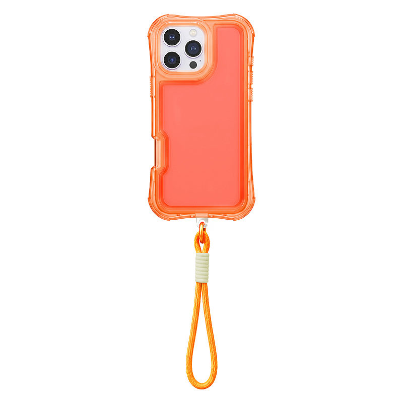 Safepop case with strap for Samsung Galaxy S26 Plus orange - Billede 4