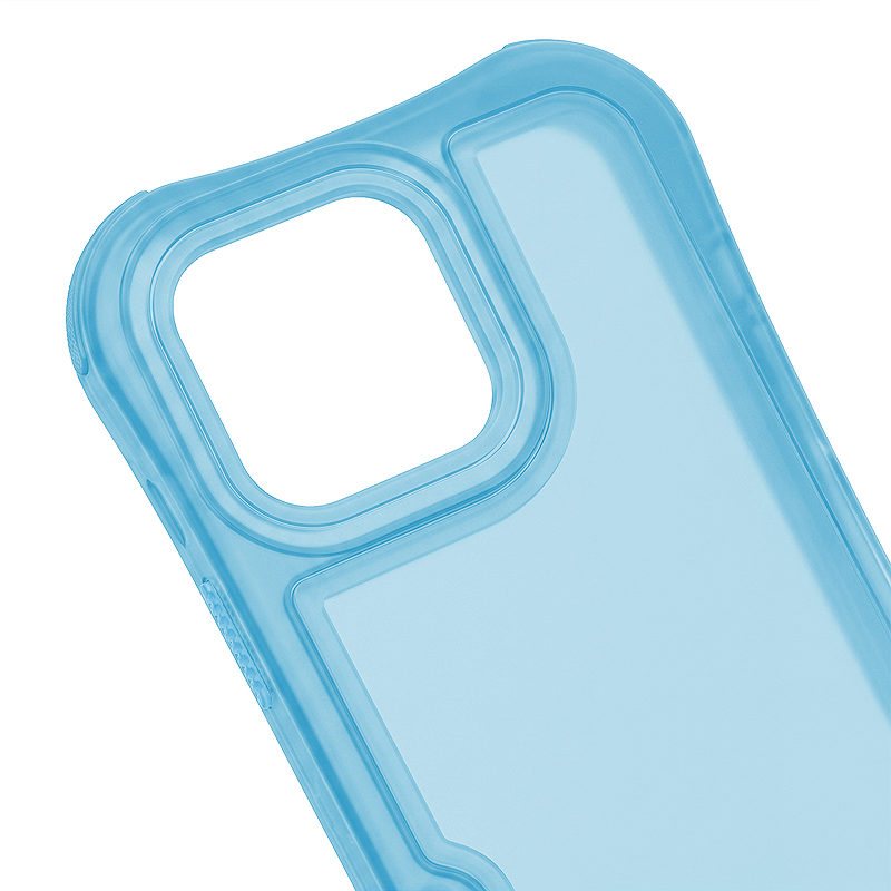 Safepop case with strap for iPhone 16e / 17e blue - Billede 5