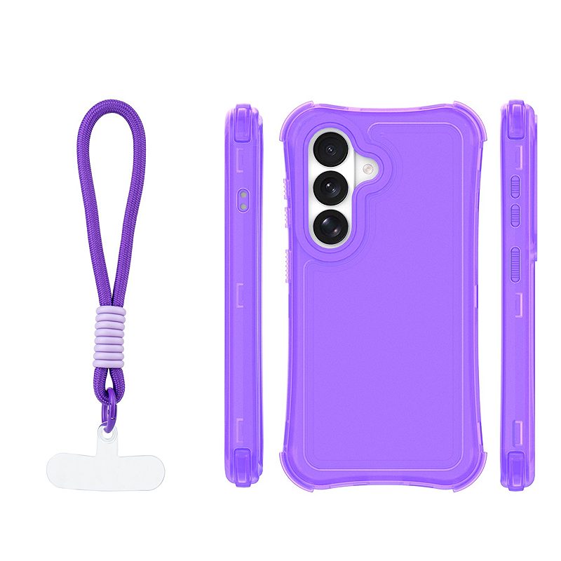 Safepop case with strap for Samsung Galaxy S26 Plus purple - Billede 2