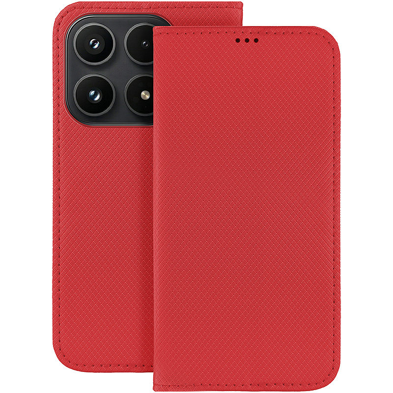Smart Magnet case for Xiaomi 17 red