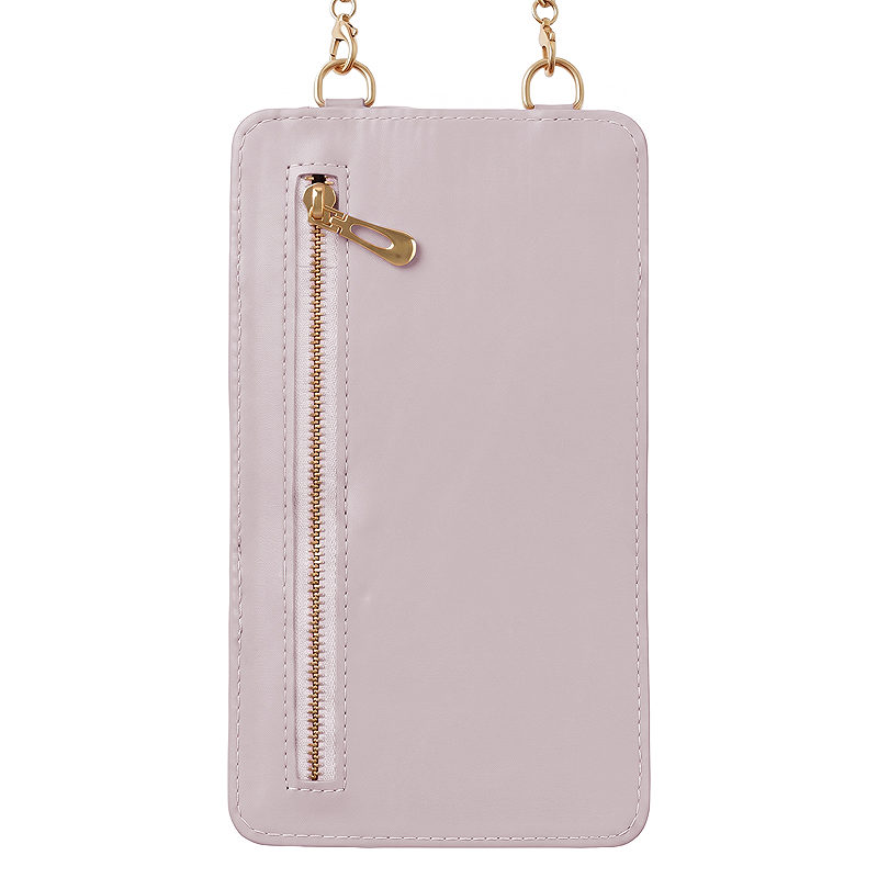 QUILTED PHONE BAG 19*10,5*2CM PURPLE - Billede 4
