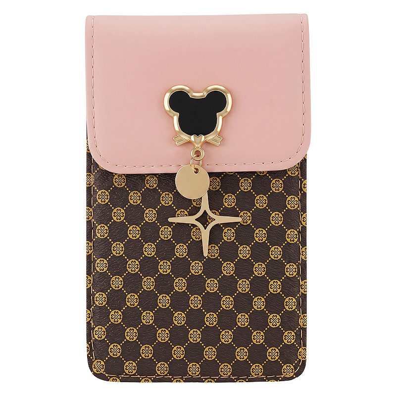 PHONE BAG MOUSE 19*12*2 CM PINK