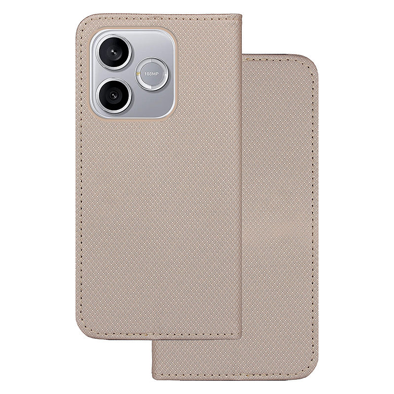 Smart Magnet case for Honor 600 Lite gold