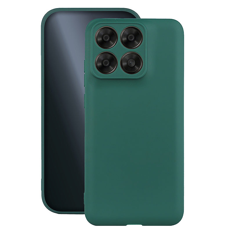 Matt TPU case for Motorola Edge 70 Fusion forest green