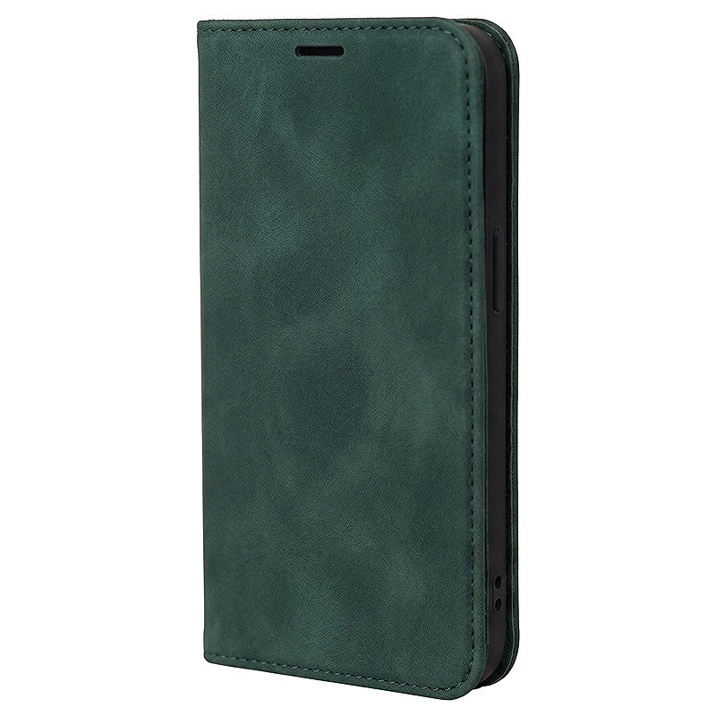 Smart Suede case for iPhone 15 6,1" green - Billede 3