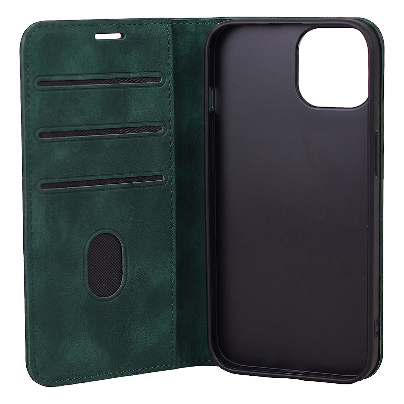 Smart Suede case for Xiaomi Redmi Note 15 Pro 5G green - Billede 4