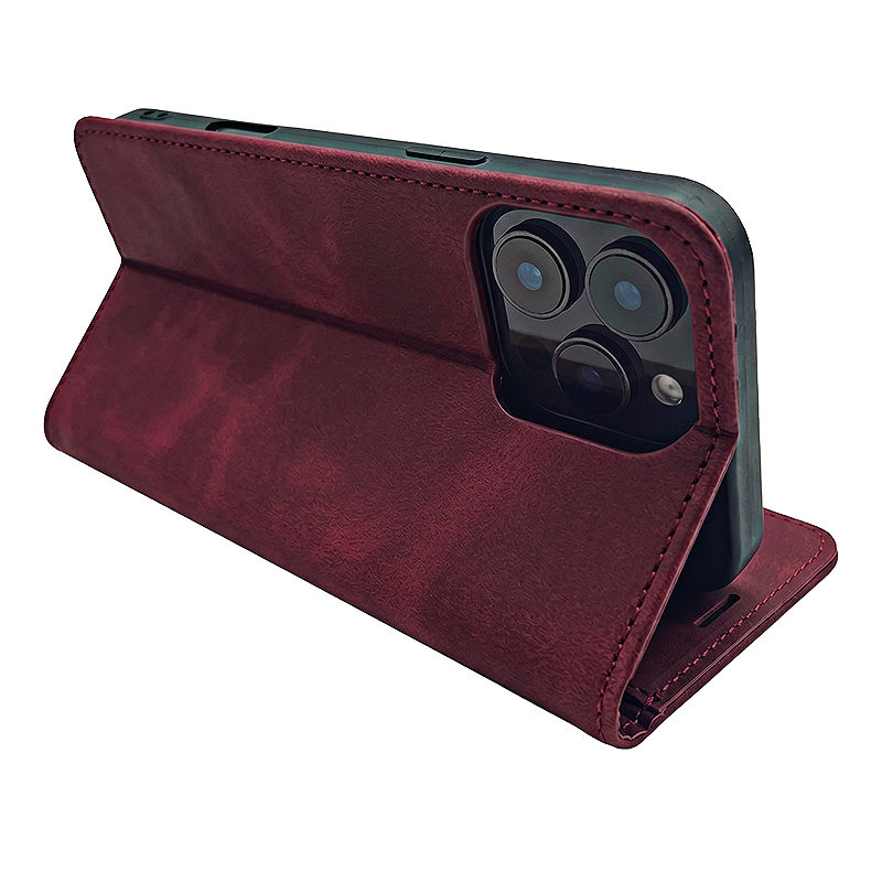 Smart Suede case for Motorola Edge 70 Fusion maroon - Billede 5