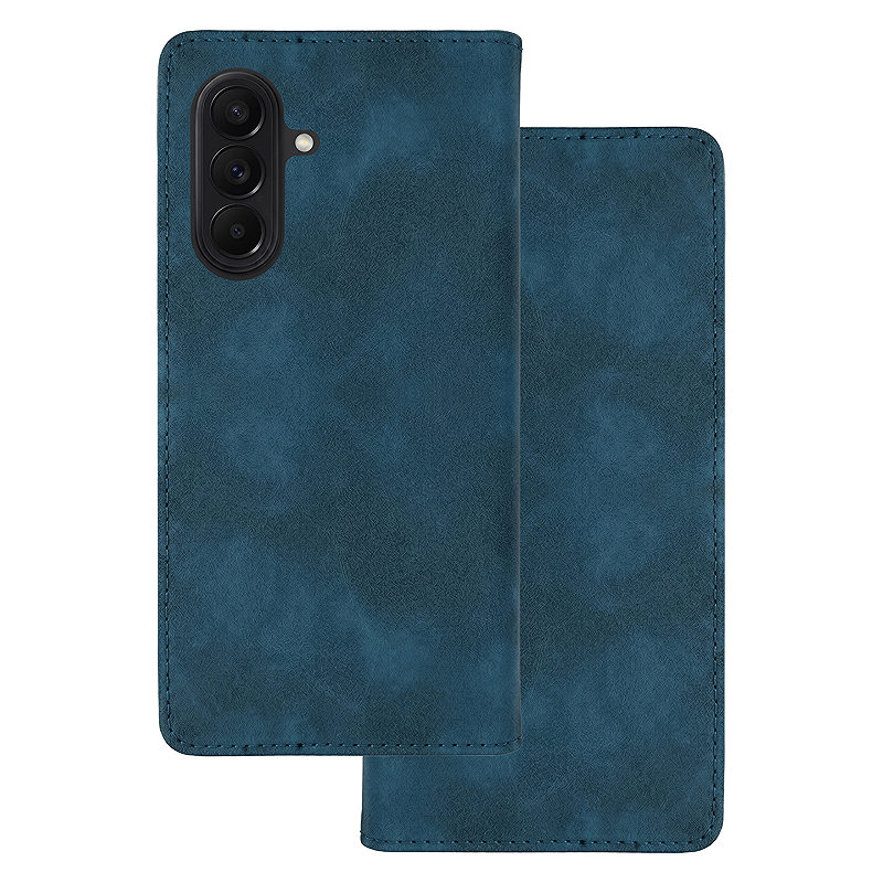 Smart Suede case for Samsung Galaxy A27 5G navy blue