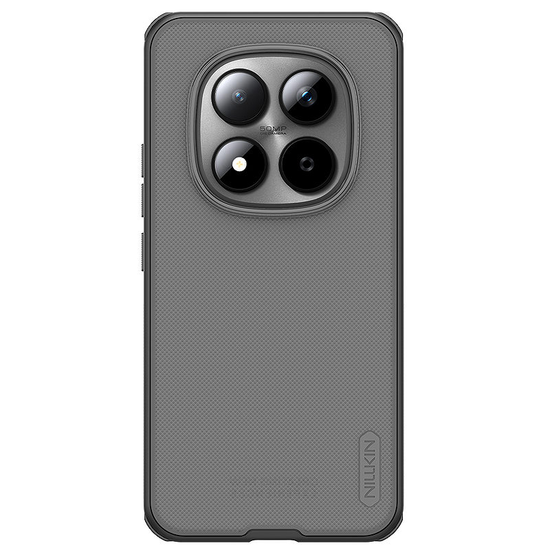Nillkin Super Frosted Shield Pro Case for Xiaomi Redmi Note 15 Pro+ 5G/Poco M8 Pro 5G transparent black
