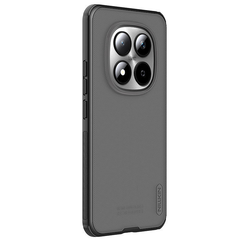 Nillkin Super Frosted Shield Pro Case for Xiaomi Redmi Note 15 Pro+ 5G/Poco M8 Pro 5G transparent black - Billede 3